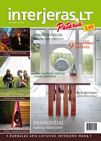 Žurnalo "Interjeras.lt Pataria" 2011 Nr.3 viršelis