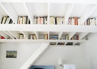 Rafter-bookcase