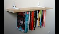 Upside-down-book-shelf