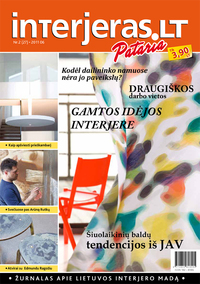 Žurnalo "Interjeras.lt Pataria" 2011 Nr.2 viršelis