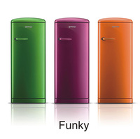 "Funky"
 šaldytuvai iš "Gorenje"