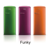 "Funky"
 šaldytuvai iš "Gorenje"