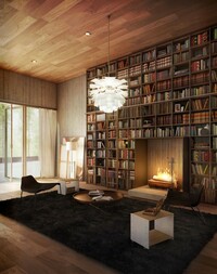 Library-Room-with-Fireplace-Furniture