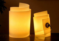 Fuz curl light luxury lamp