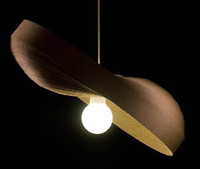 Unique recycled lamp