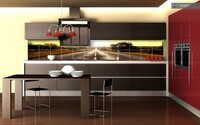 Highway contemporary kitchen tiles